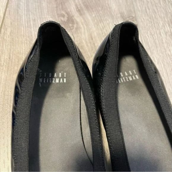Stuart Weitzman Black Patent Leather ballet flats Black size US 6 - Picture 6 of 7